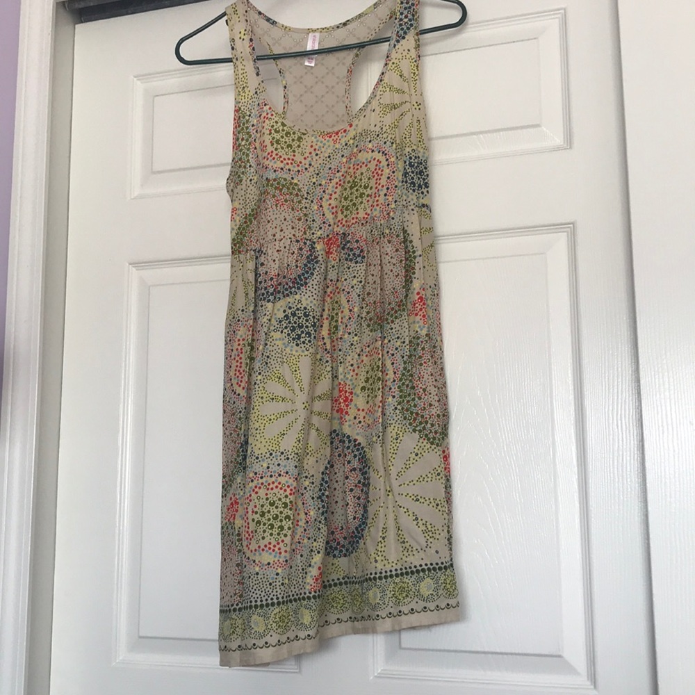 Multi colored sun dress